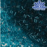 Zdjęcie - Koraliki TOHO Bugle 3mm Transparent Capri Blue